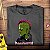 Camiseta rock Frankenstein Punk tamanho adulto com mangas curtas na cor cinza premium - Imagem 3