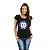 Camiseta rock The Who Vitruviano tamanho adulto com mangas curtas na cor preto - Imagem 3