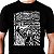 Camiseta rock O Grito do Rock PB tamanho adulto com mangas curtas na cor preto - Imagem 1