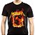 Camiseta Metallica Jump in the Fire tamanho adulto na cor preta Classics - Imagem 1