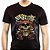 Camiseta rock Guns n Roses Caveira Pirata masculina tamanho adulto com mangas curtas na cor preta Classics - Imagem 1