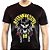 Camiseta rock Guns n Roses Slash Skull masculina tamanho adulto com mangas curtas na cor preta Classics - Imagem 1