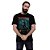 Camiseta rock Iron Maiden Senjutsu Iron Maiden Eddie Archer masculina tamanho adulto com mangas curtas na cor preta Clas - Imagem 2