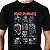 Camiseta rock Iron Maiden Eddies tamanho adulto com mangas curtas na cor preta  Classics - Imagem 1