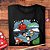 Camiseta rock The Beatles Snoopy tamanho adulto com mangas curtas - Imagem 5