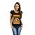 Camiseta rock Janis Joplin Rock Fiction tamanho adulto de mangas curtas na cor preta - Imagem 3