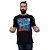 Camiseta rock Van Gogh Animals tamanho adulto com mangas curtas na cor preta Premium - Imagem 5