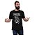 Camiseta rock Pantera Snake Whiskey masculina tamanho adulto com mangas curtas na cor preta Classics - Imagem 2