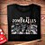 Camiseta rock The Beatles Zombeatles tamanho adulto com mangas curtas na cor preta premium - Imagem 4