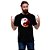 Camiseta Rock Yin Yang Stairway to Hell tamanho adulto com mangas curtas na cor preta - Imagem 4