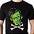 Camiseta rock Johnny Cash Zumbi com mangas curtas na cor preta - Imagem 1