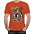 Camiseta rock Rolling Stones Flintstones tamanho adulto com mangas curtas na cor laranja premium - Imagem 1