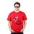 Camiseta Rolling Stones Gramophone tamanho adulto com mangas curtas vermelha - Imagem 2