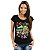 Camiseta rock Rock n Roll Race tamanho adulto com mangas curtas na cor preta Premium - Imagem 3