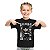 Camiseta Elvis Unissex Infantil Preta - Imagem 3