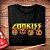 Camiseta Kiss Cookiss Unissex Infantil Preta - Imagem 1