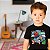 Camiseta Beatles Snoopy Unissex Infantil Preta - Imagem 3