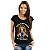 Camiseta rock Trago o Riff Amado com mangas curtas na cor preta - Imagem 3