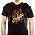 Camiseta rock ZZ Top para adulto com mangas curtas na cor preta - Imagem 1