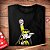 Camiseta rock Queen Evil Queen na cor preta com mangas curtas - Imagem 2