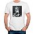 Camiseta Muhammad Ali Guitar solo para adulto com mangas curtas na cor branca - Imagem 1