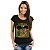 Camiseta rock Dark Side of the Oz tamanho adulto com mangas curtas na cor Preta Premium - Imagem 3