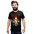 Camiseta rock Angus Shazam tamanho adulto com mangas curtas na cor preta - Imagem 3