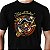 Camiseta rock Lemmy Looney Tunes tamanho adulto com mangas curtas na cor preta - Imagem 1