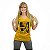 Camiseta rock Kurt Kill billboard tamanho adulto com mangas curtas na cor Amarela - Imagem 3