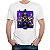 Camiseta rock Shivas Batera Destruidor tamanho adulto com mangas curtas na cor branca - Imagem 1