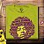 Camiseta rock Hendrix Caligrama tamanho adulto com mangas curtas na cor mostarda - Imagem 5