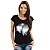 Camiseta rock Hendrix Exorcist tamanho adulto com mangas curtas na cor preta Premium - Imagem 3