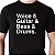 Camiseta rock Voice & Guitar & Bass & Drums - Imagem 1