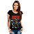 Camiseta rock  Death Metal tamanho adulto com mangas curtas na cor preta Premium - Imagem 3