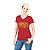 Camiseta rock Red Hot Vintage tamanho adulto com mangas curtas na cor vermelha Premium - Imagem 3