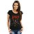 Camiseta rock Slayer Slender tamanho adulto com mangas curtas na cor preta Premium - Imagem 3