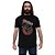 Camiseta rock Judas Screaming For Vengeance masculina tamanho adulto com mangas curtas na cor preta Classics - Imagem 2