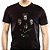 Camiseta rock Breaking Bad Rhapsody tamanho adulto com mangas curtas na cor Preta premium - Imagem 1