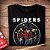 Camiseta rock Spiders tamanho adulto com mangas curtas na cor preta Premium - Imagem 2