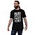 Camiseta Born to Rock tamanho adulto com mangas curtas na cor preta premium - Imagem 3