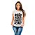 Camiseta premium Born to Rock tamanho adulto com mangas curtas na cor branca - Imagem 4