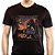 Camiseta rock Megadarth tamanho adulto de mangas curtas na cor preta - Imagem 1