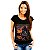 Camiseta rock Megadarth tamanho adulto de mangas curtas na cor preta - Imagem 4