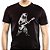 Camiseta rock premium Bear Bass tamanho adulto com mangas curtas na cor preta - Imagem 1