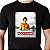 Camiseta rock Rocky in Rio tamanho adulto com mangas curtas na cor preta  Premium - Imagem 1