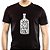 Camiseta Save Water Drink Vodka tamanho adulto com mangas curtas na cor Preta Premium - Imagem 1