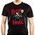 Camiseta rock da Banda Jason friday i'm in love tamanho adulto com mangas curtas na cor preta  Premium - Imagem 1