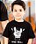 Camiseta n´roll Filho / Filha Unissex Infantil Preta - Imagem 1