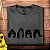 Camiseta rock Kiss Faces tamanho adulto com mangas curtas na cor cinza Premium - Imagem 2