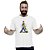 Camiseta rock Madruga Mercury tamanho adulto com mangas curtas na cor Branca Premium - Imagem 4
